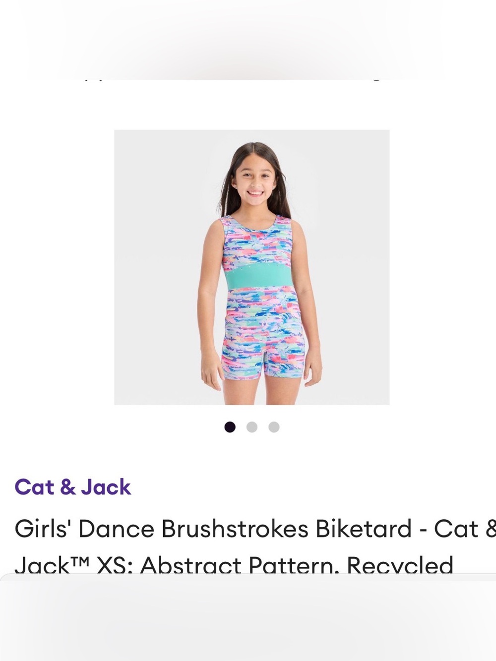 Bundle of 2 Cat & Jack leotards